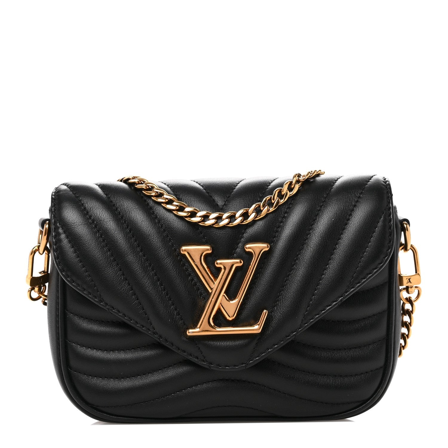 Calfskin New Wave Multi Pochette Black