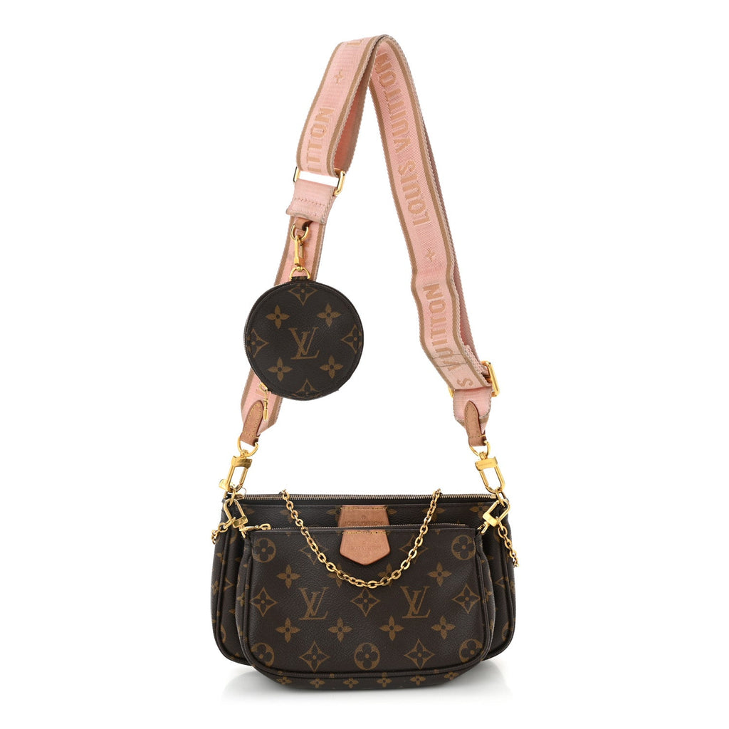 Monogram Multi Pochette Accessories Rose Clair
