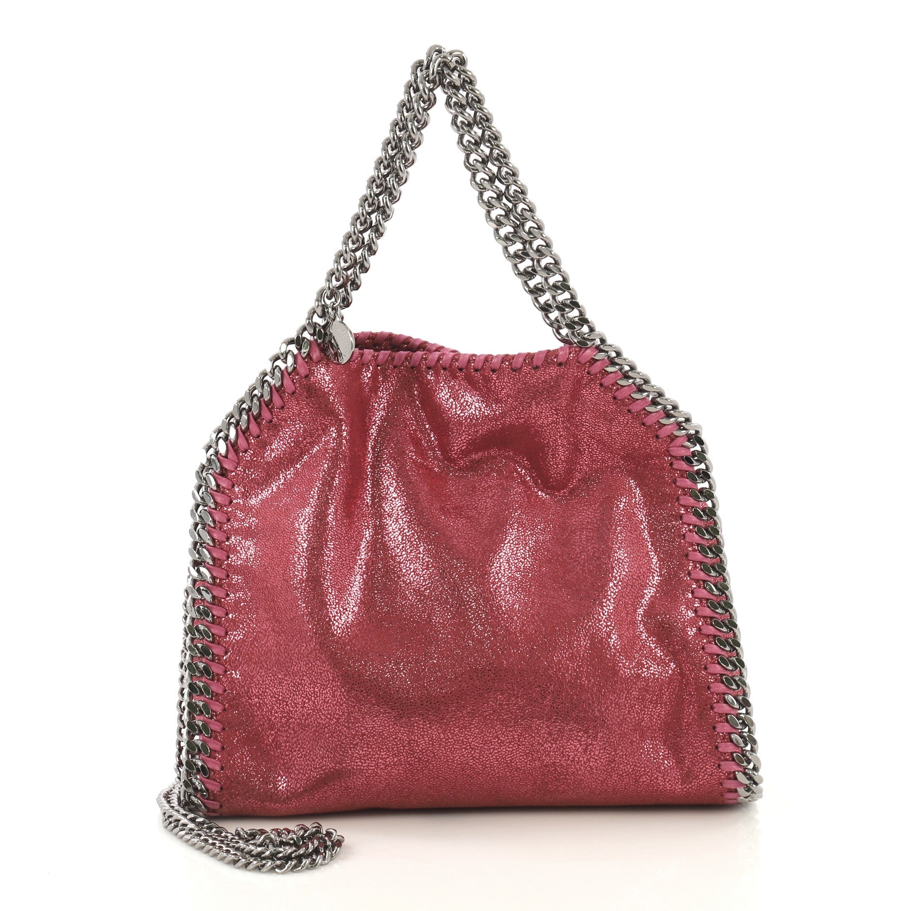 Falabella Fold Over Crossbody Bag Shaggy Deer Mini