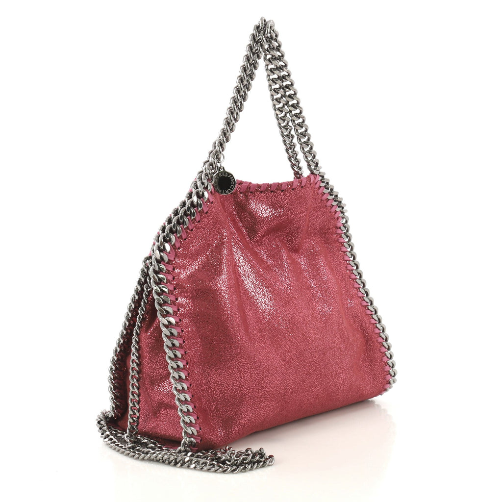 Falabella Fold Over Crossbody Bag Shaggy Deer Mini