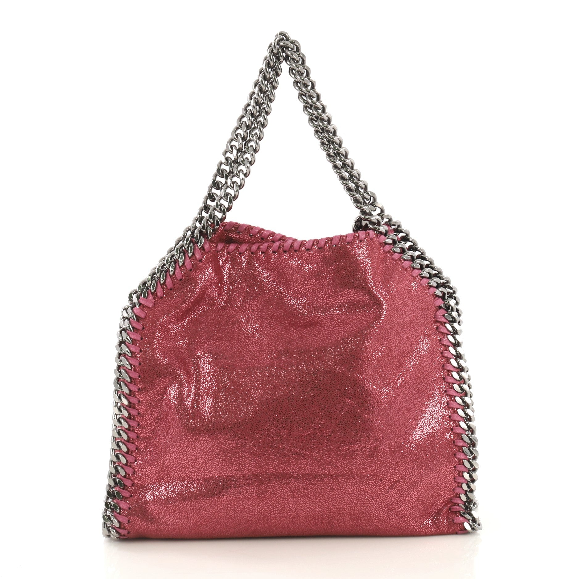 Falabella Fold Over Crossbody Bag Shaggy Deer Mini