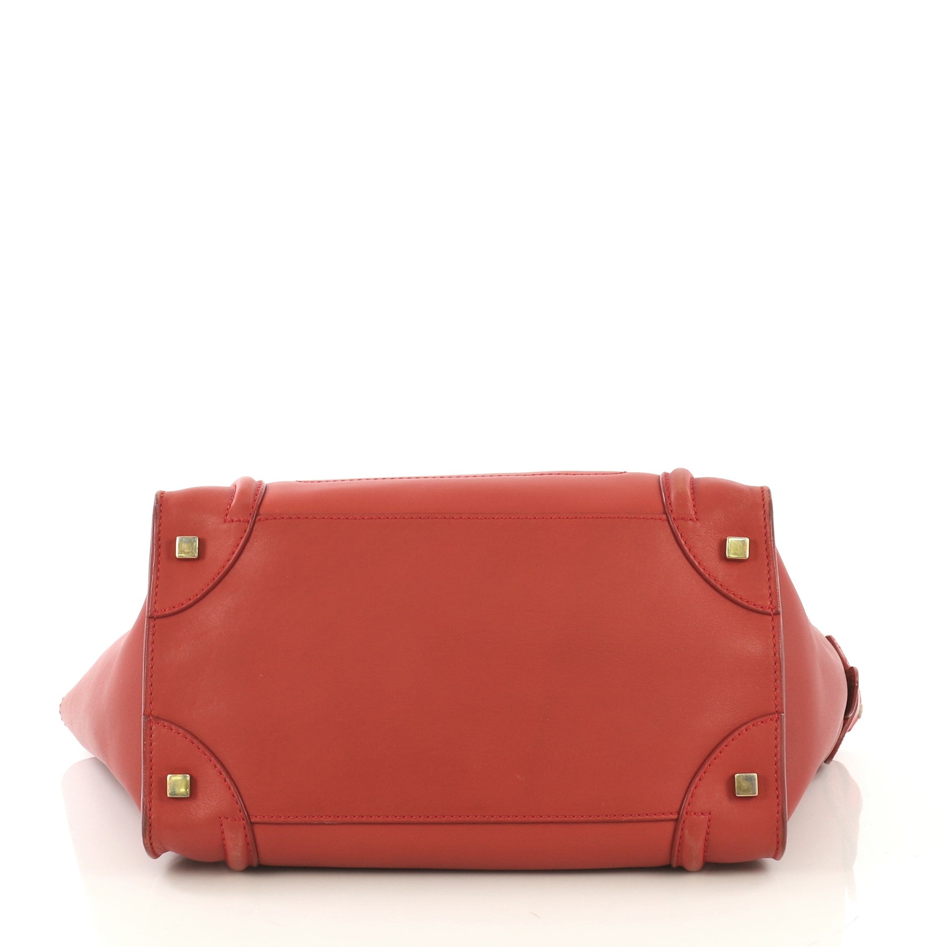 Luggage Handbag Smooth Leather Mini