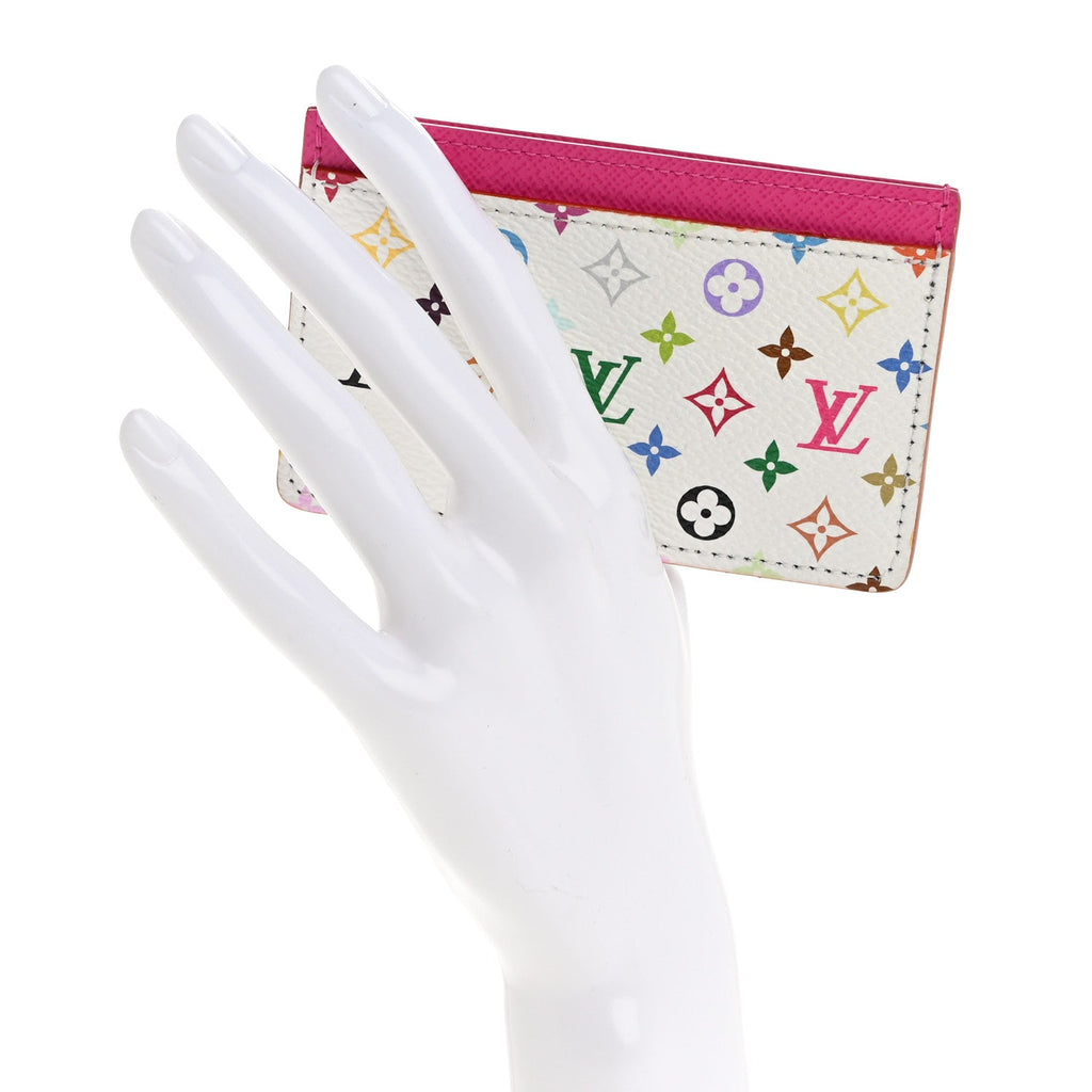 LV X TM Monogram Multicolor  Holder Kawaii Pink