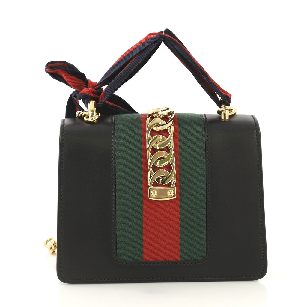 Sylvie Chain Shoulder Bag Leather Mini