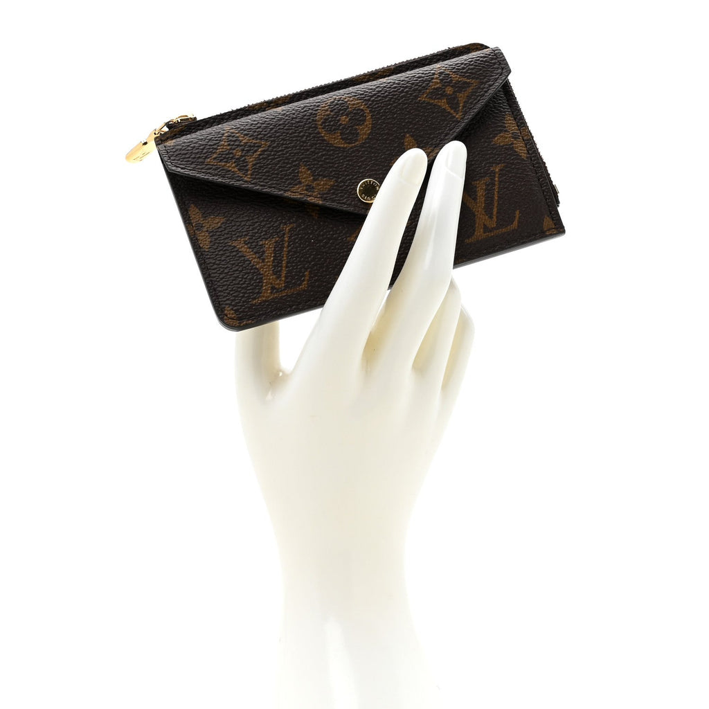 Monogram Recto Verso  Holder Black