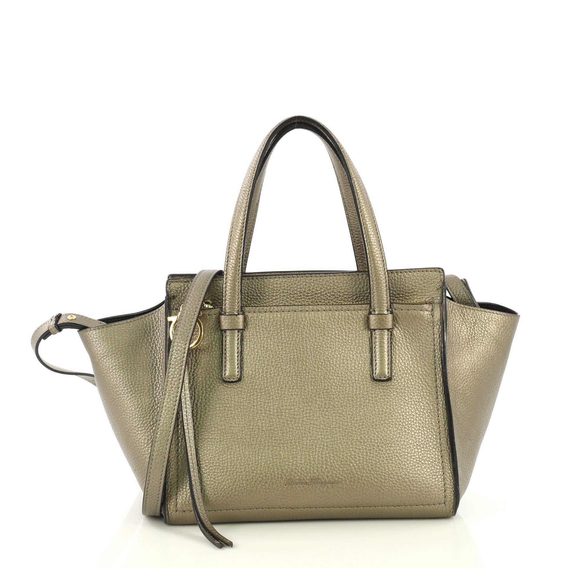 Amy Tote Pebbled Leather Mini