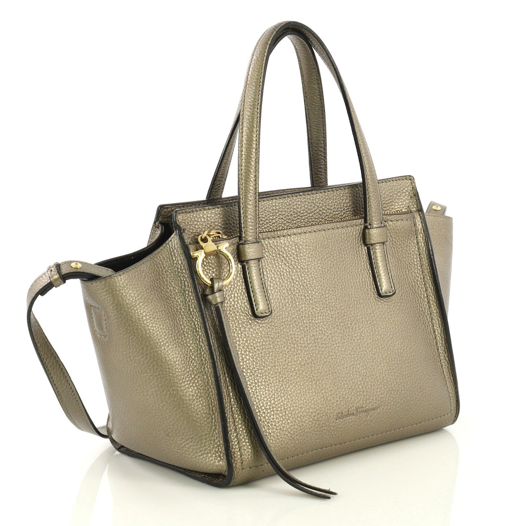 Amy Tote Pebbled Leather Mini