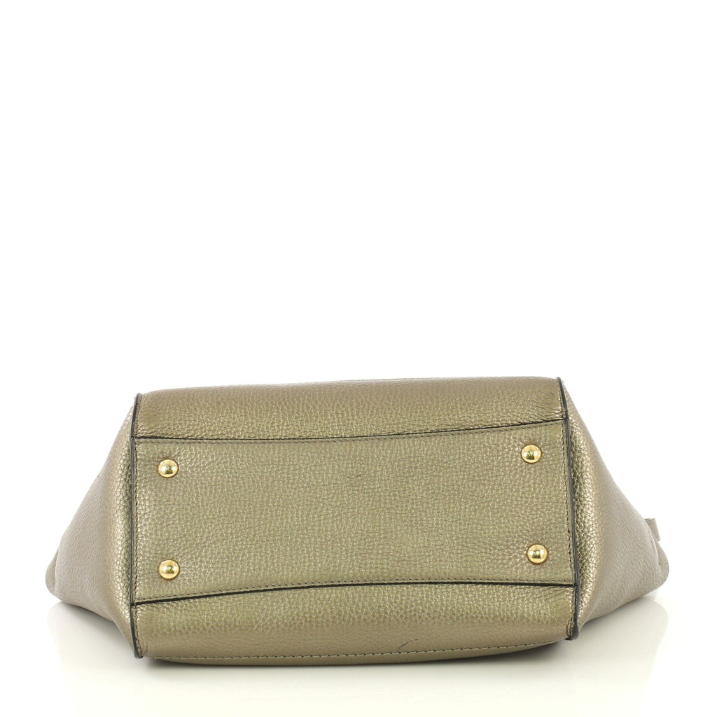Amy Tote Pebbled Leather Mini