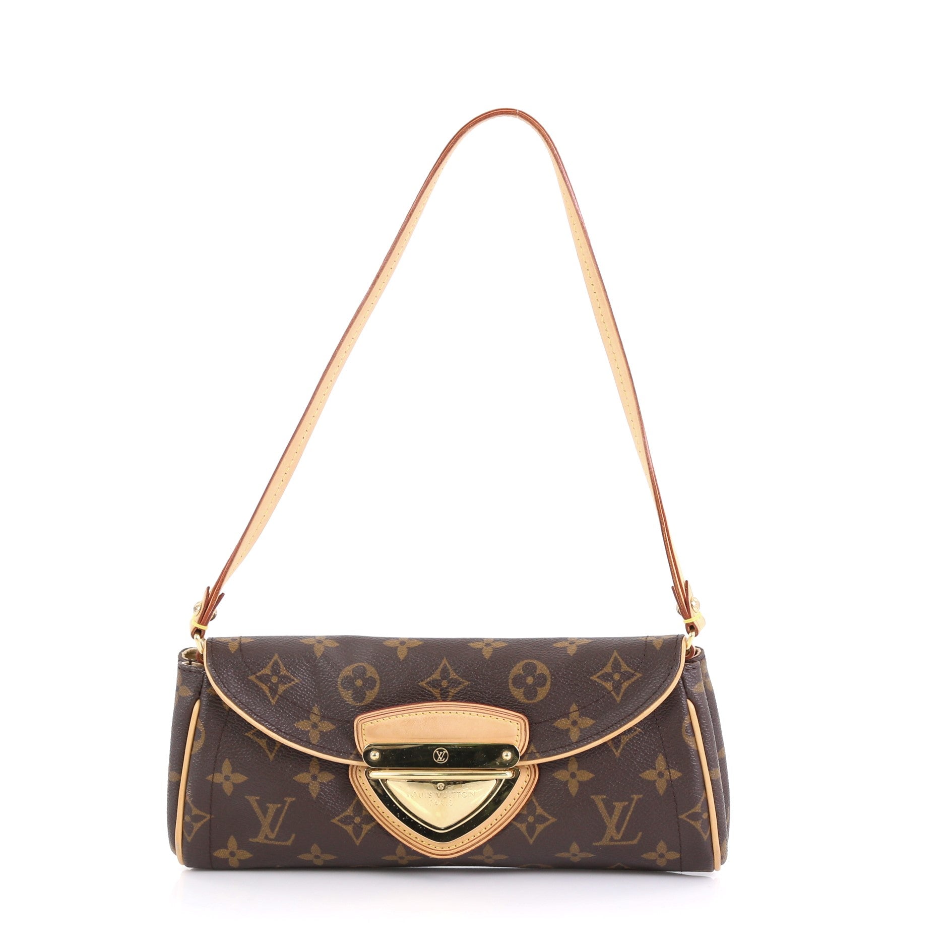Beverly Clutch Monogram Canvas