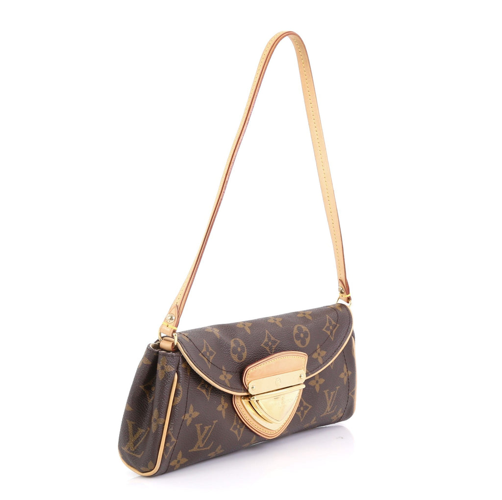 Beverly Clutch Monogram Canvas