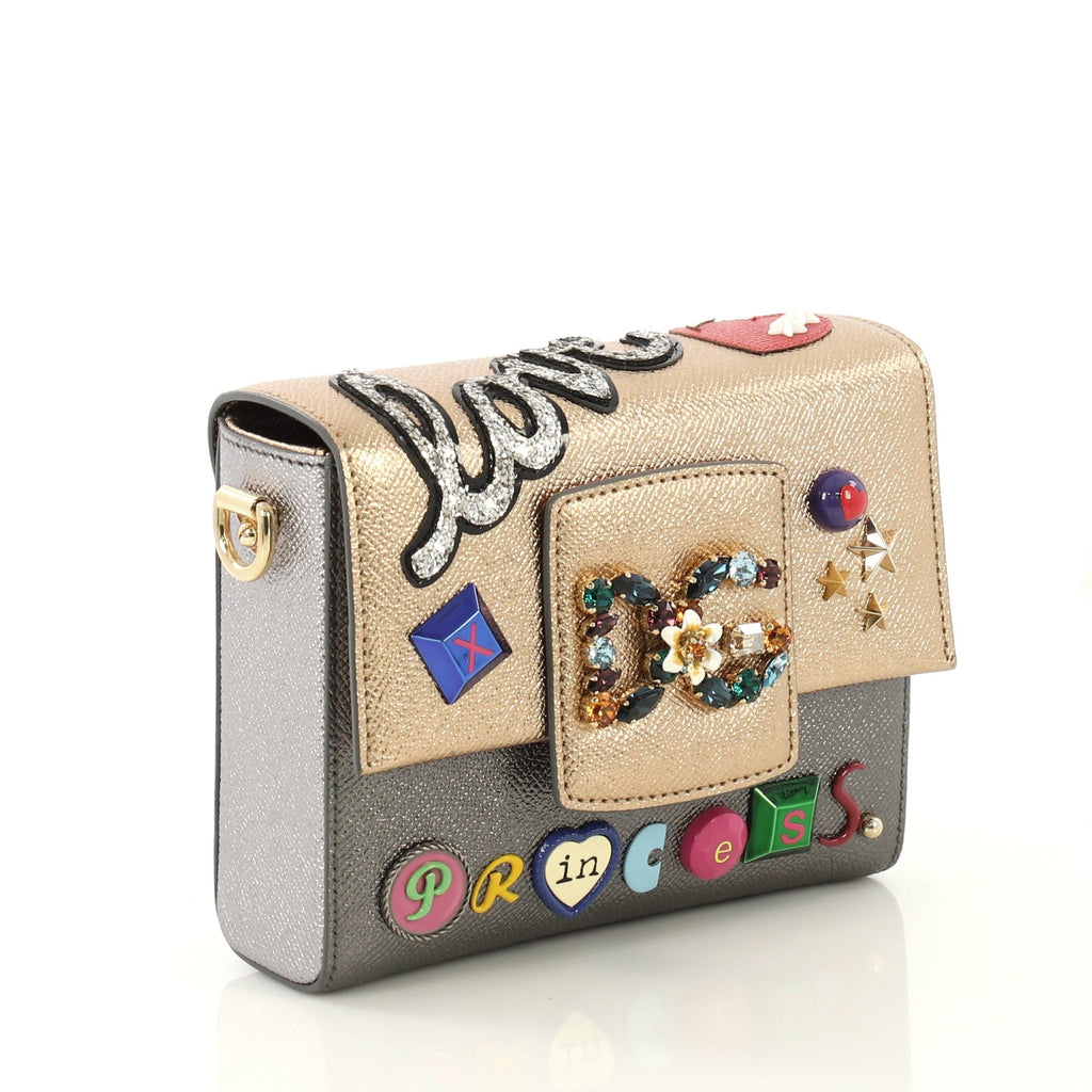 Millennials Shoulder Bag Embellished Leather Mini