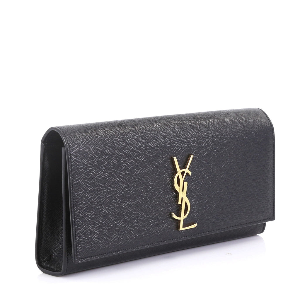Classic Monogram Clutch Leather Long