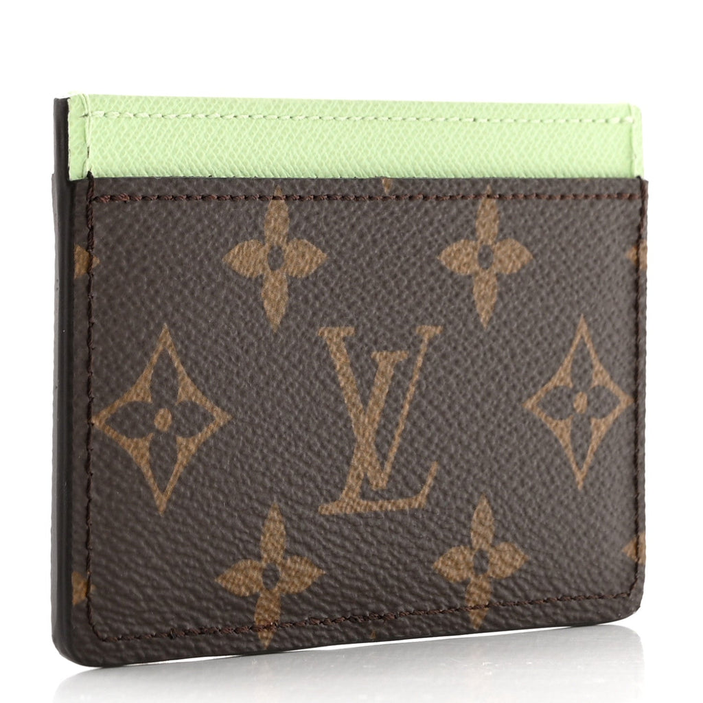 LV X TM Monogram Cherry Blossom  Holder Sakura Brown