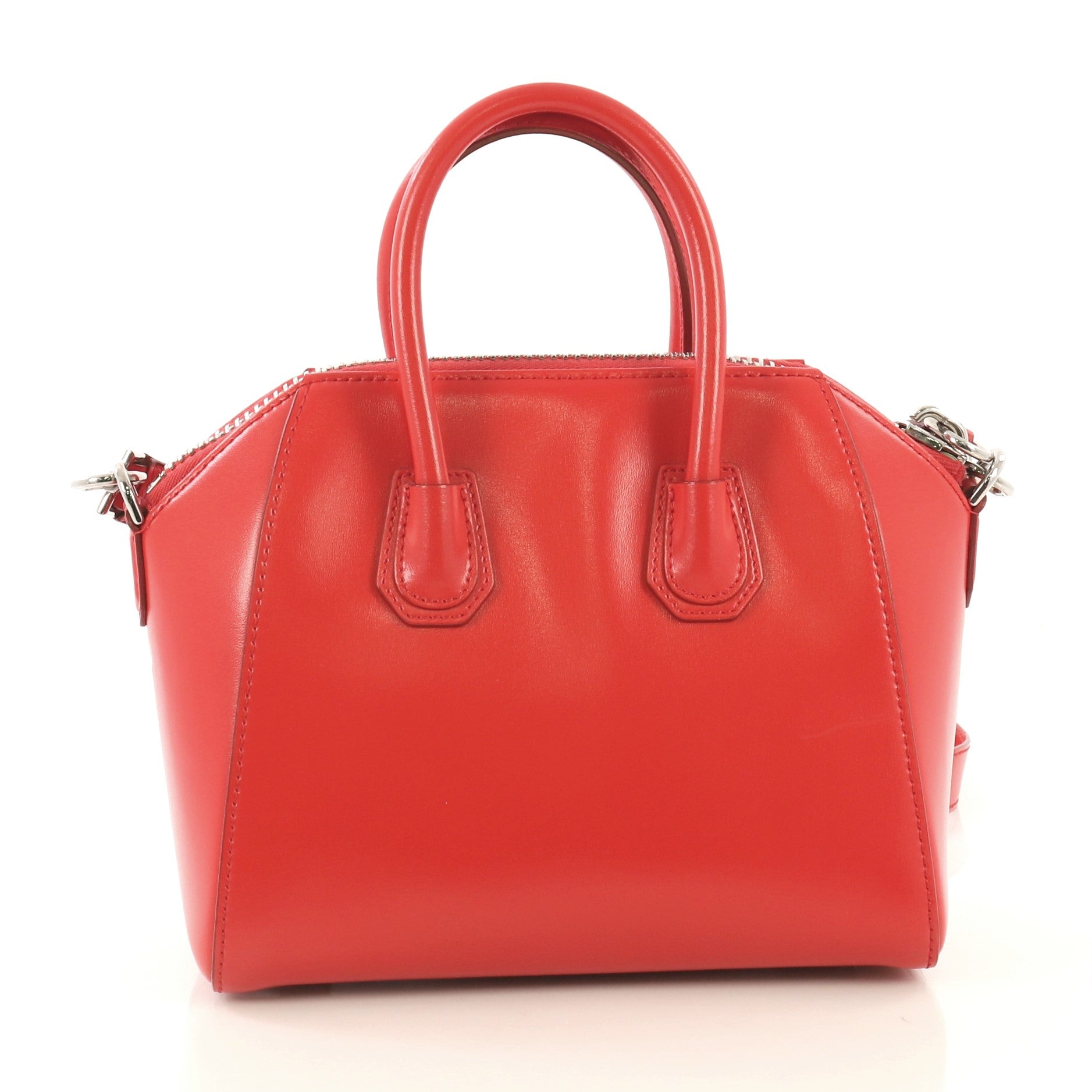 Antigona Bag Glazed Leather Mini