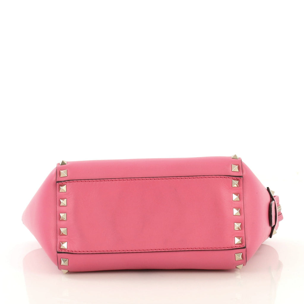 Rockstud Tote Rigid Leather Mini