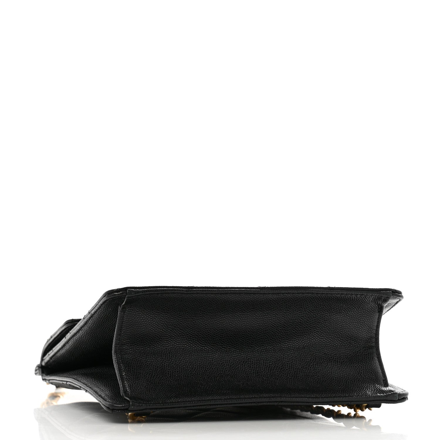 Caviar Quilted Chain Backpack Black