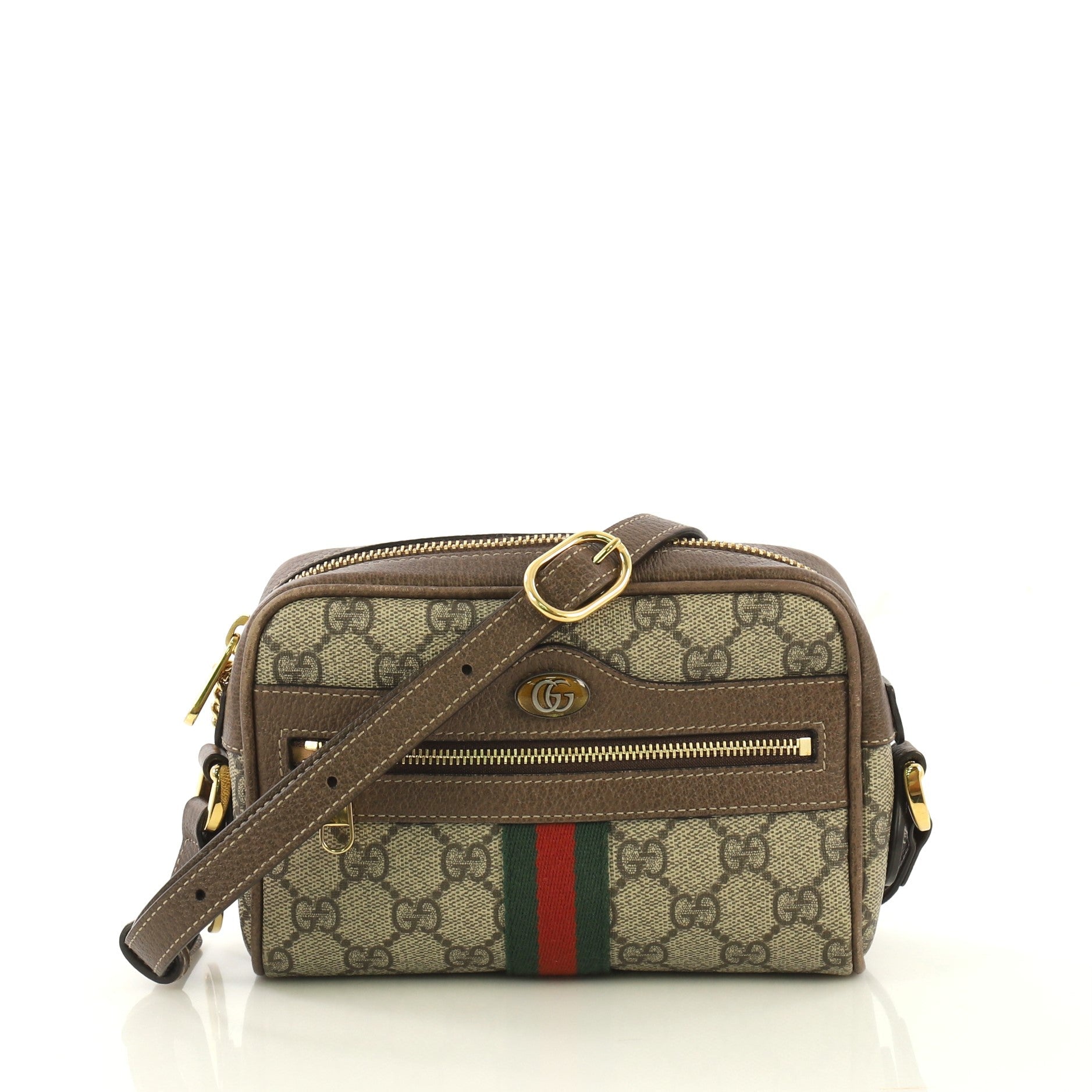 Ophidia Shoulder Bag GG Coated Canvas Mini