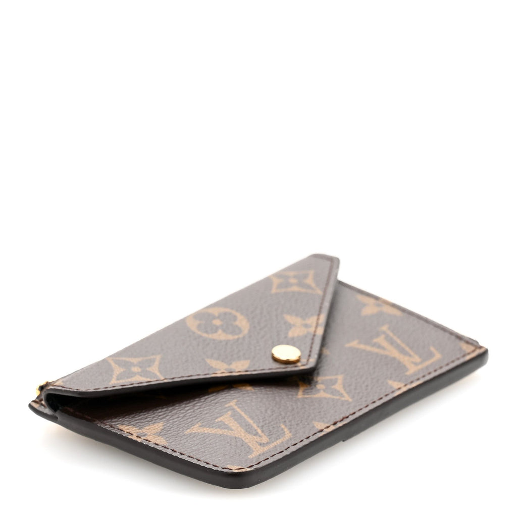 Monogram Recto Verso  Holder Black