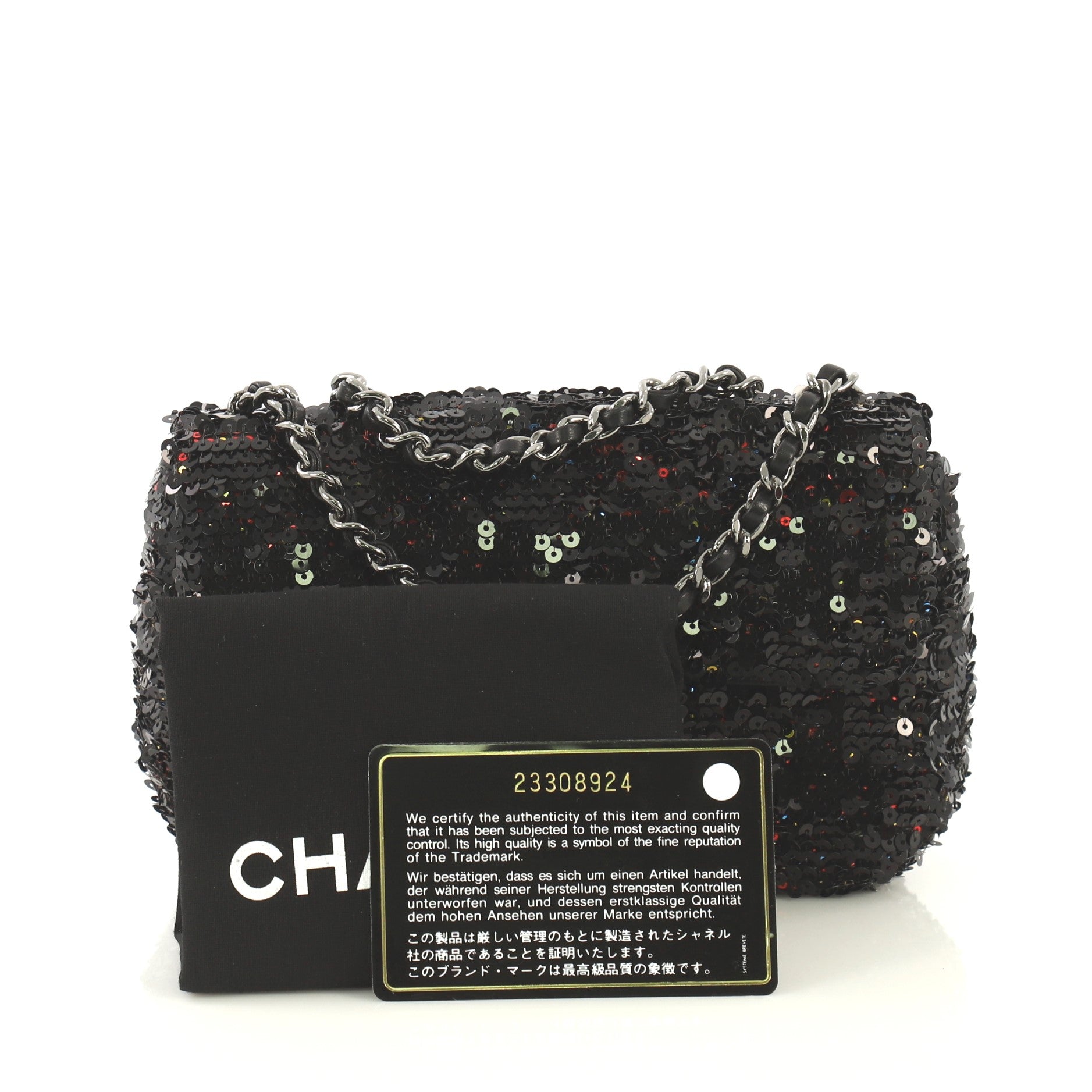 Flap Bag Sequins Mini