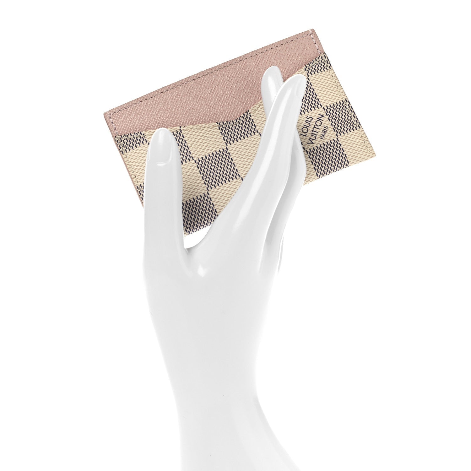 Damier Azur Daily  Holder Rose Ballerine