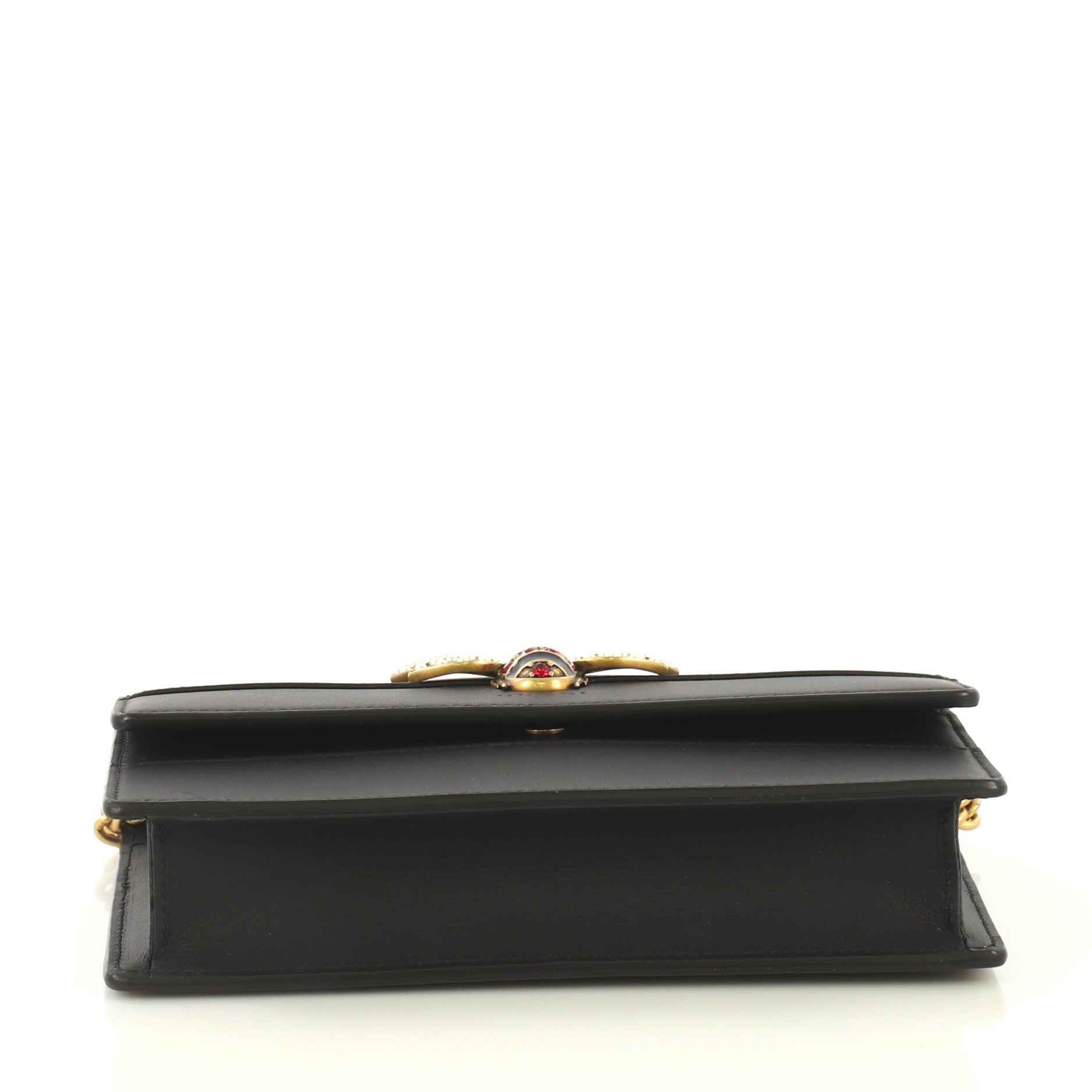 Queen Margaret Chain Wallet Leather Mini