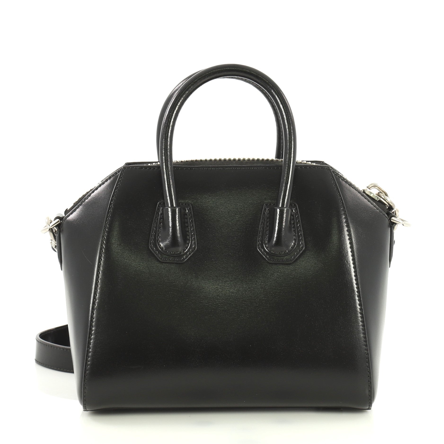 Antigona Bag Glazed Leather Mini