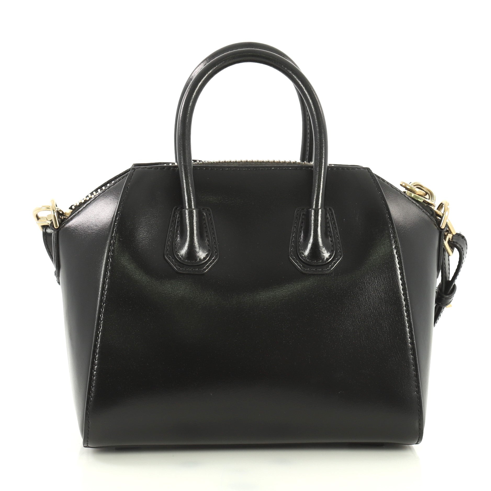 Antigona Bag Glazed Leather Mini