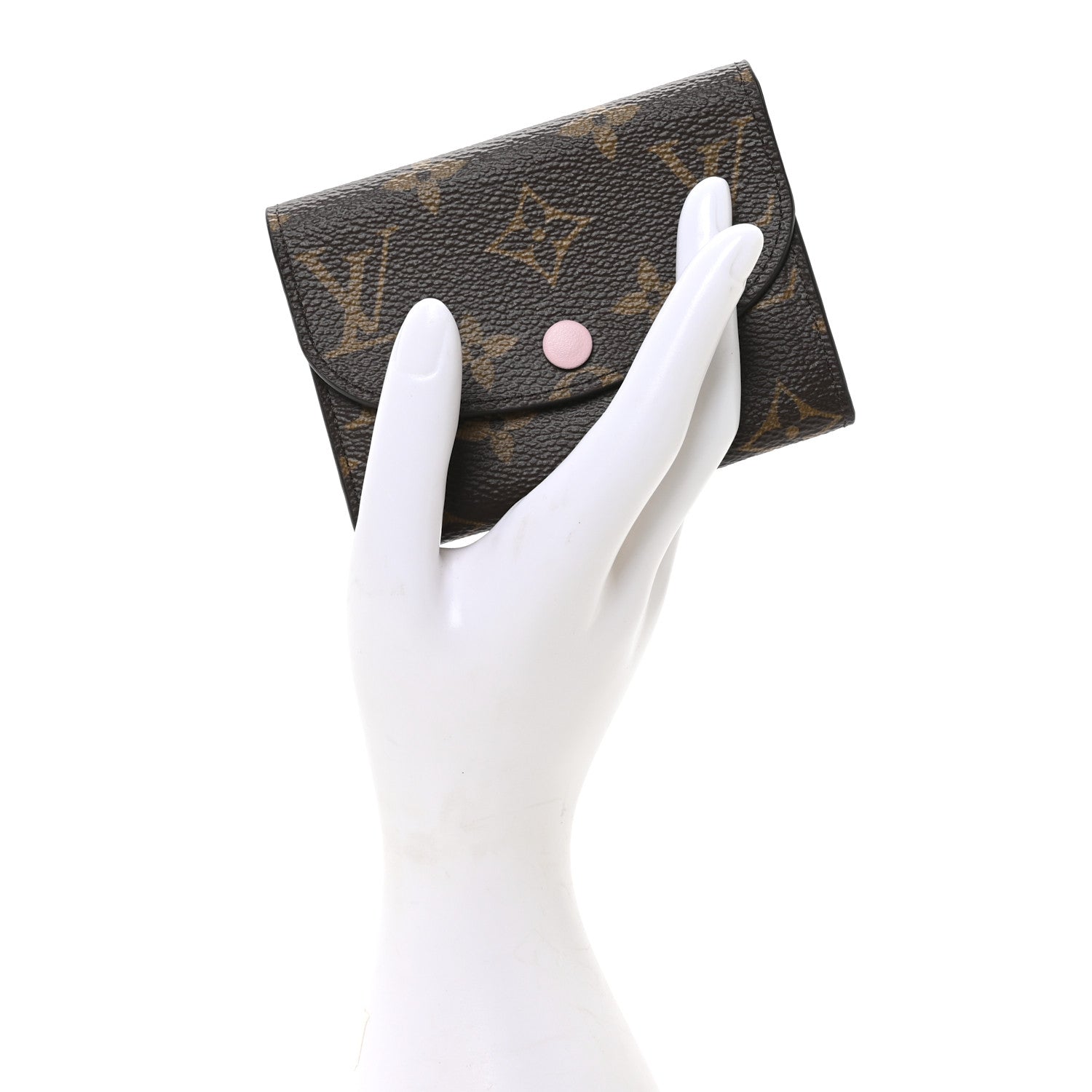 Monogram Rosalie Coin Purse Rose Ballerine