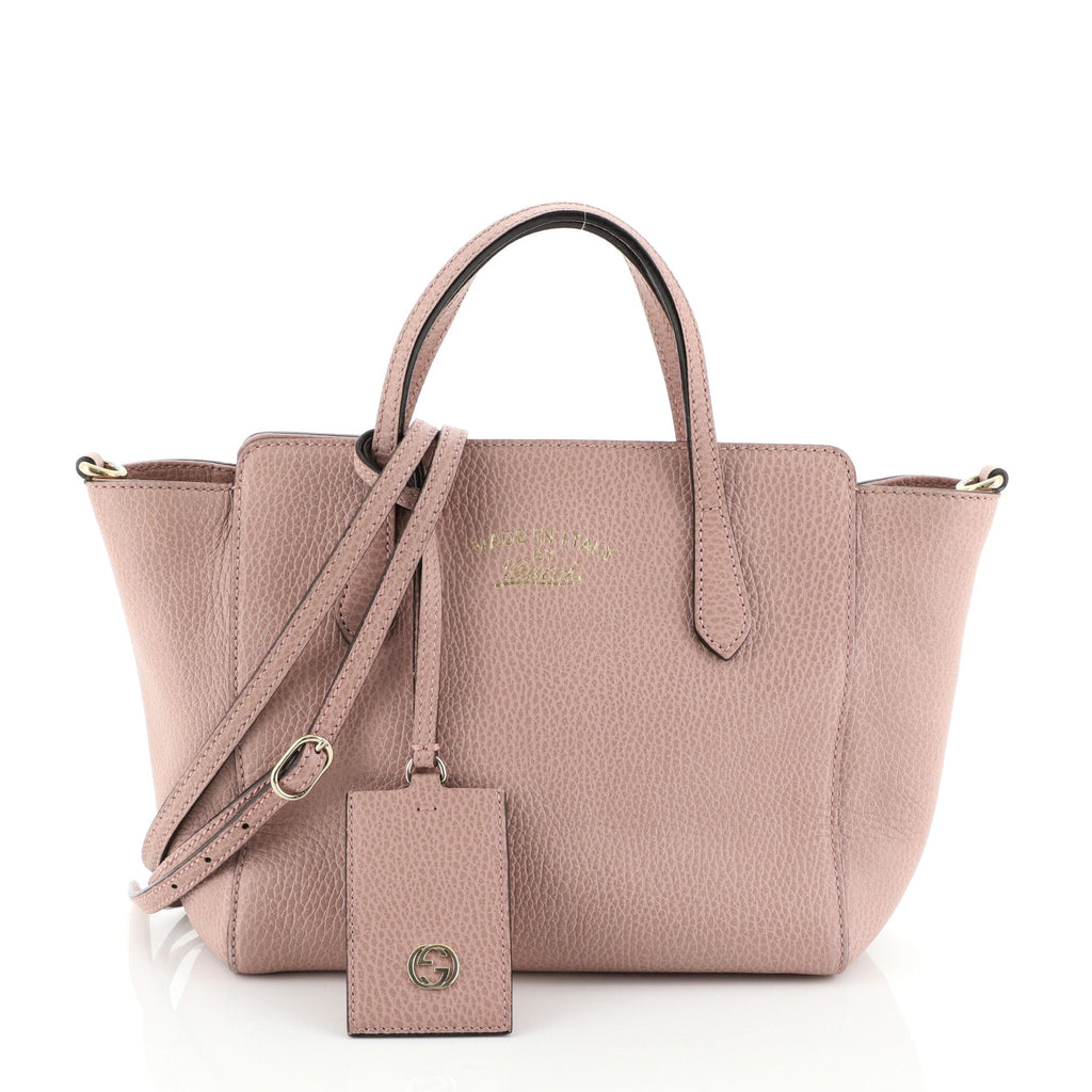 Swing Crossbody Bag Pebbled Leather Mini