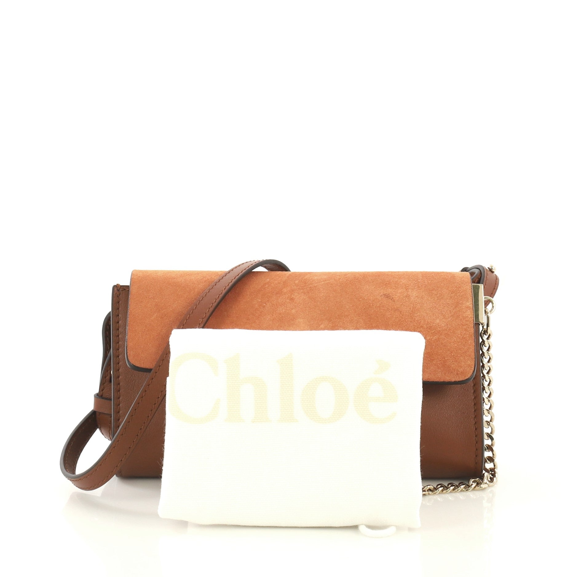 Faye Shoulder Bag Leather and Suede Mini