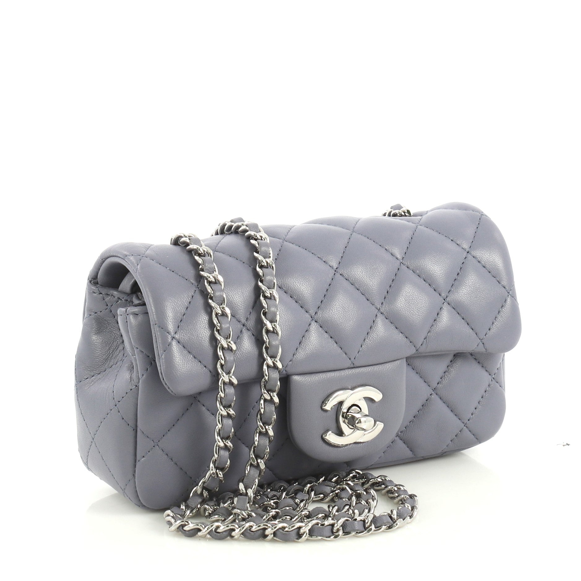 Classic Single Flap Bag Quilted Lambskin Extra Mini