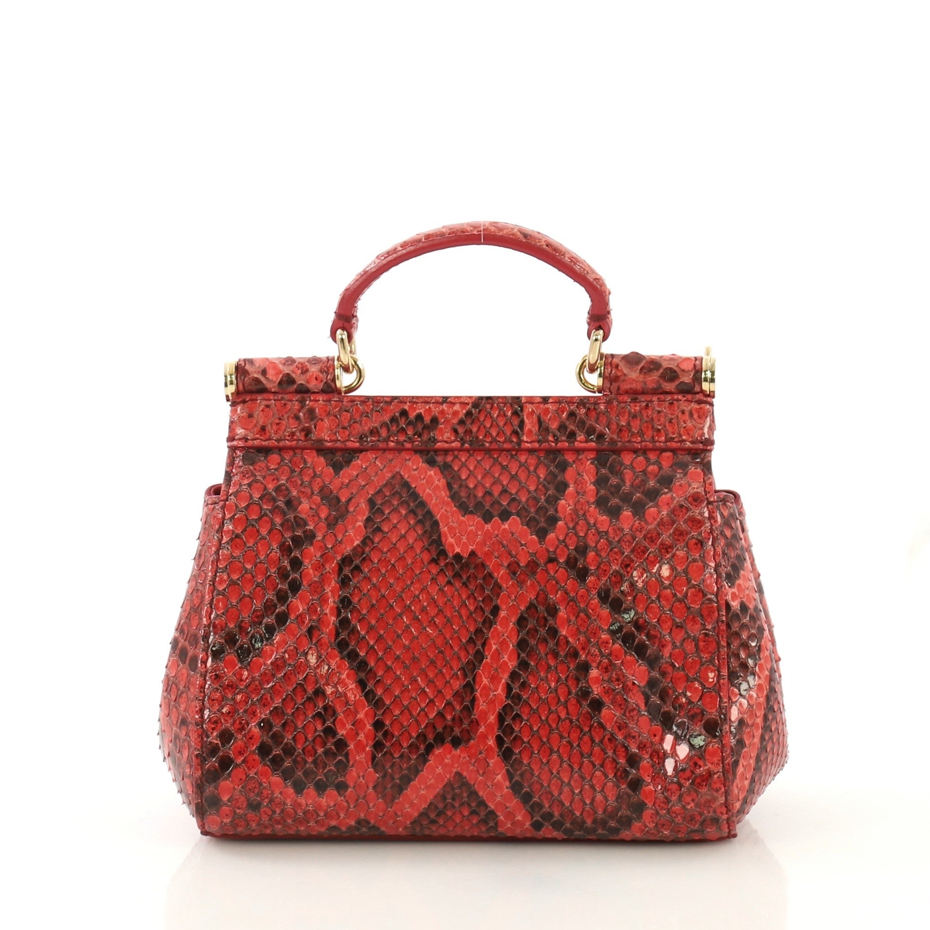 Miss Sicily Bag Python Mini