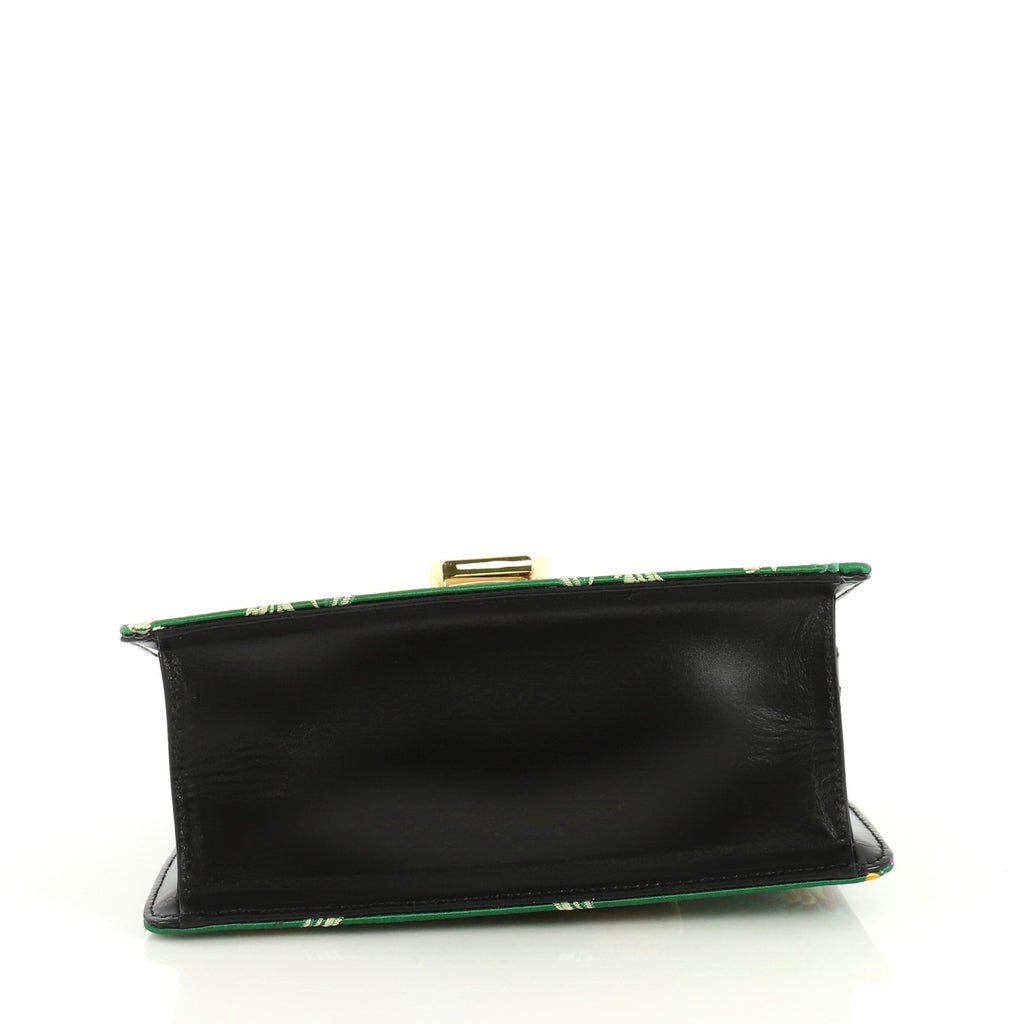 Sylvie Top Handle Bag Brocade Mini