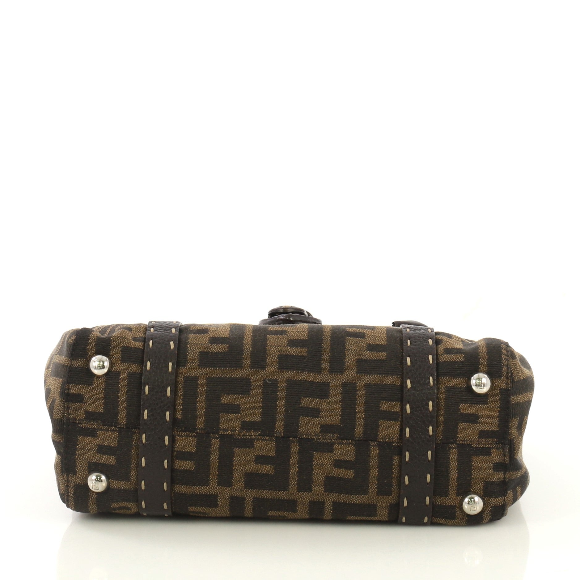 Selleria Linda Satchel Zucca Canvas with Leather Mini