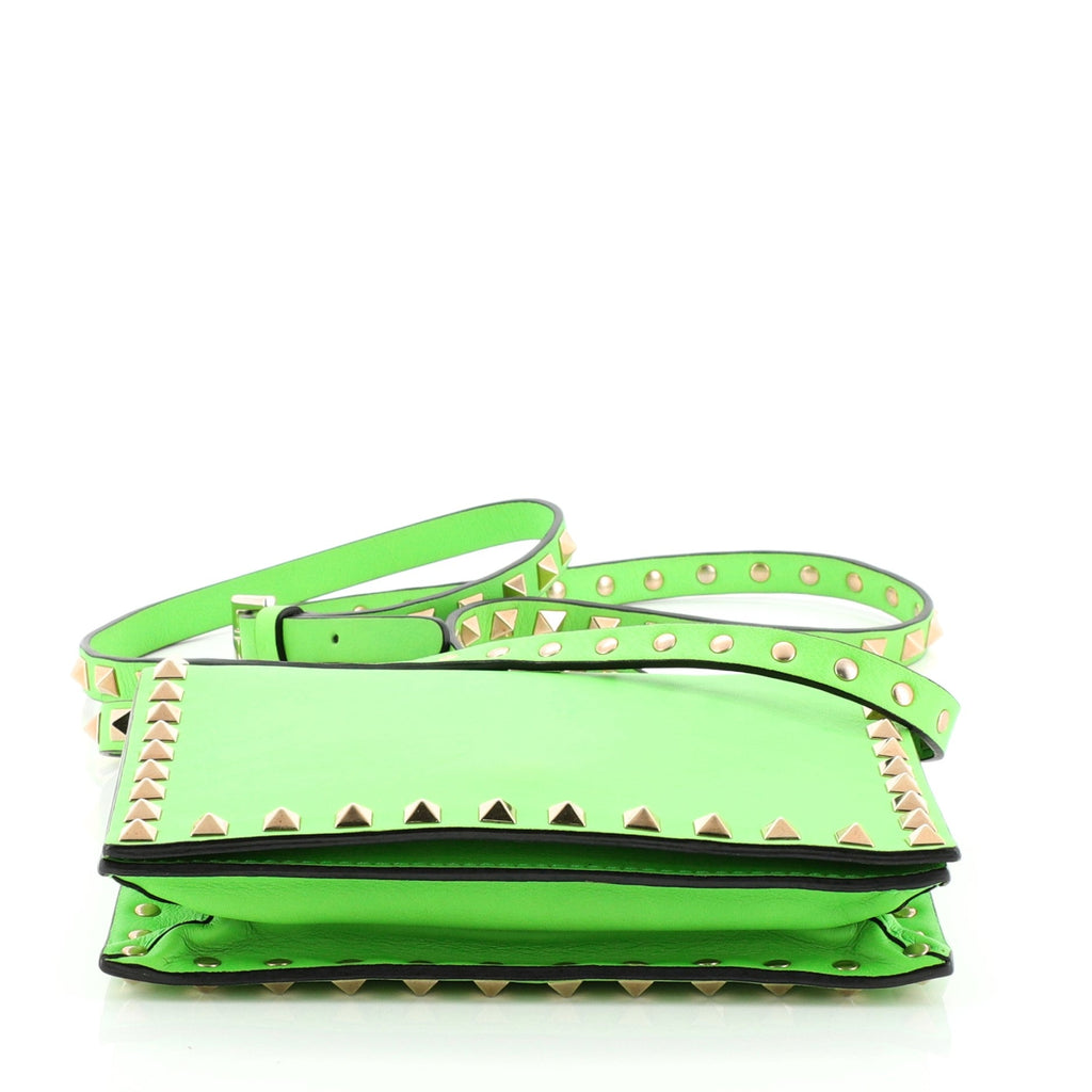 Rockstud Pouch Crossbody Bag Leather Mini