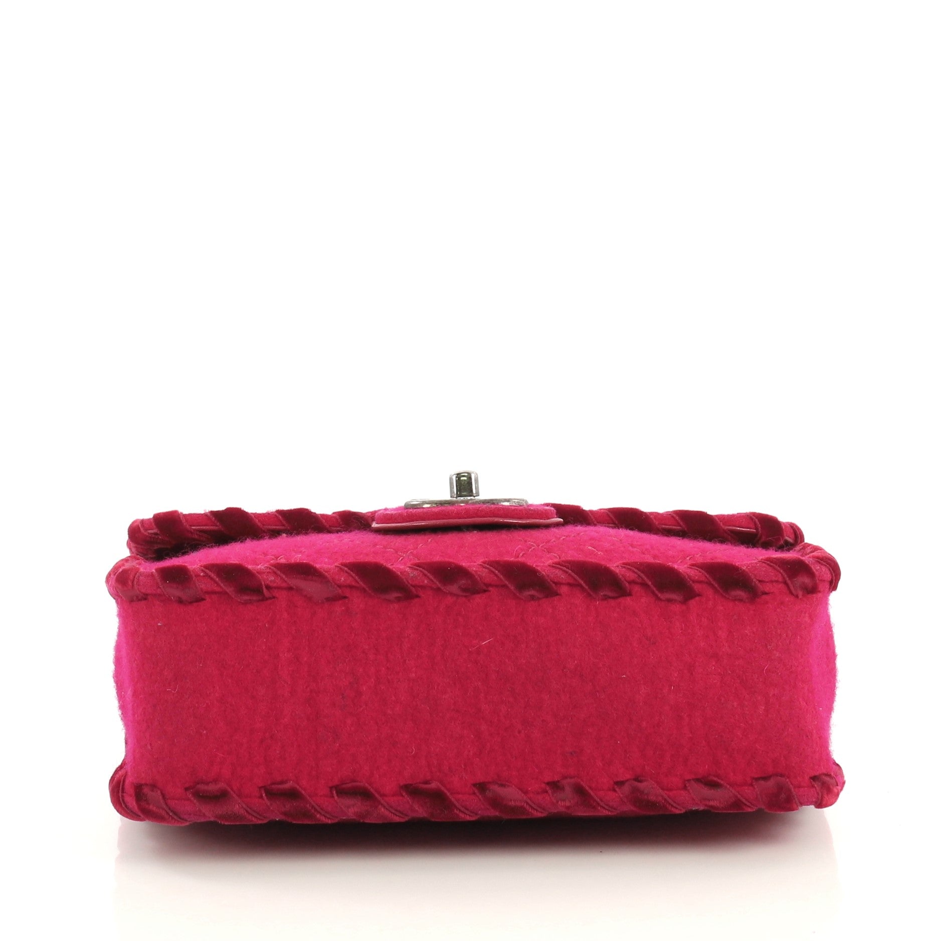 Fancy Flap Bag Quilted Felt Mini
