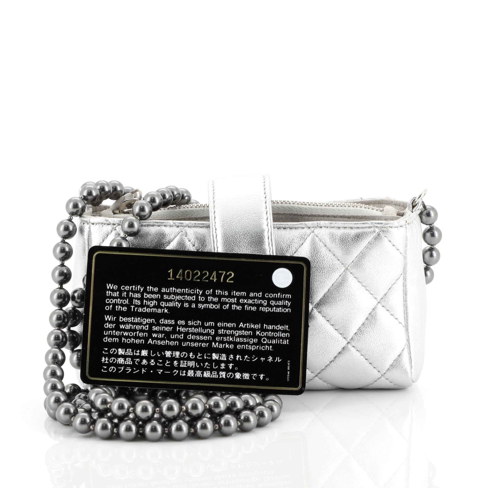 Love Symbols Crossbody Bag Quilted Lambskin Mini