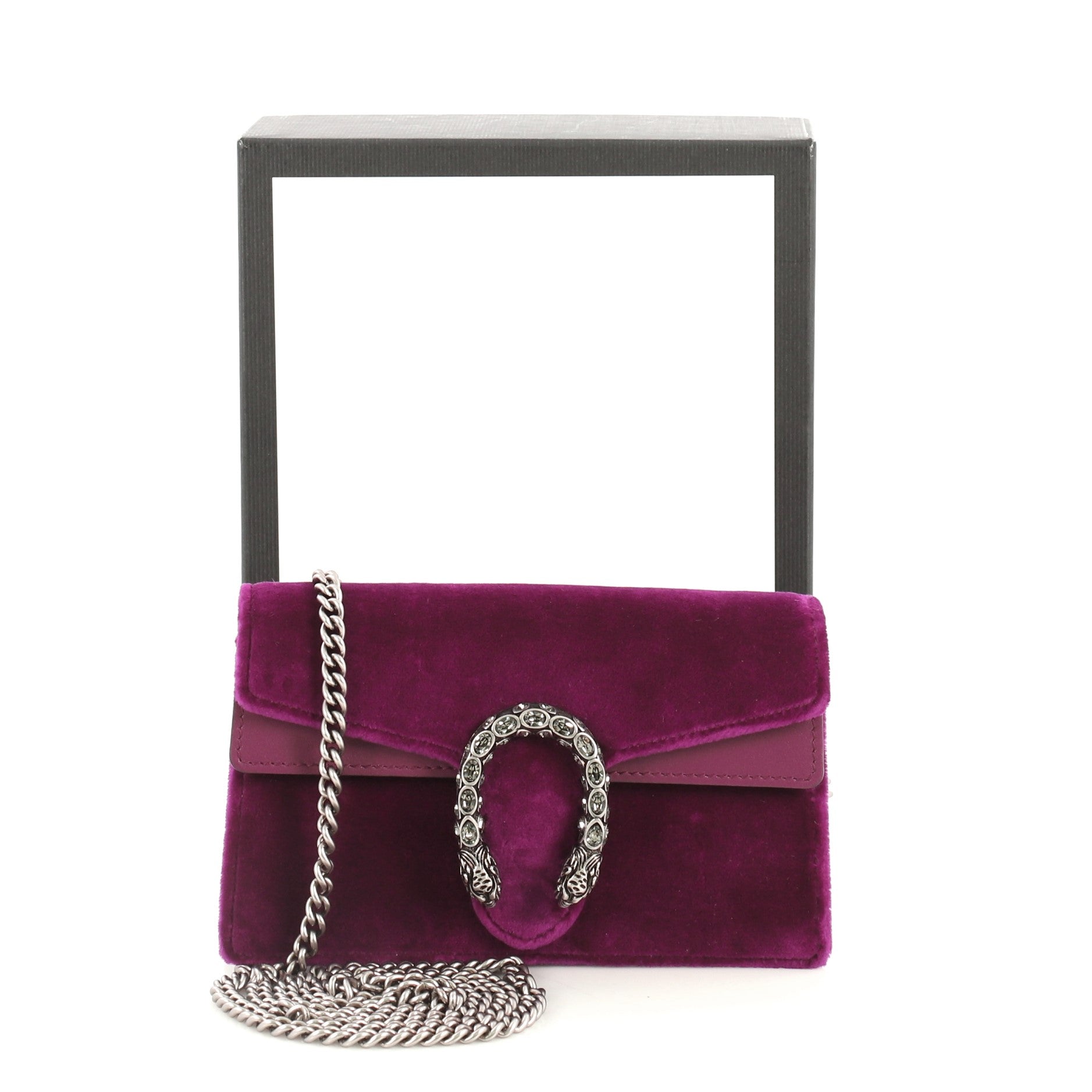 Dionysus Bag Velvet Super Mini