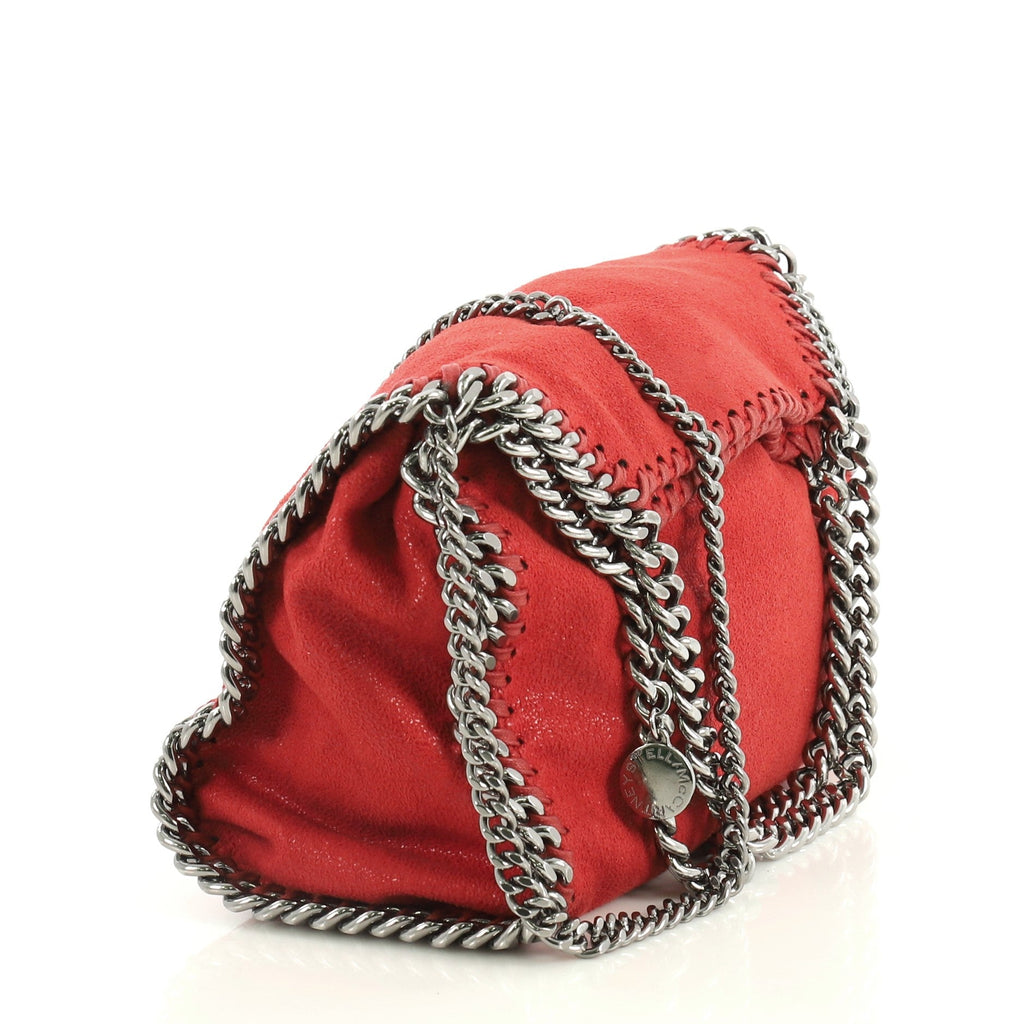 Falabella Fold Over Crossbody Bag Shaggy Deer Mini