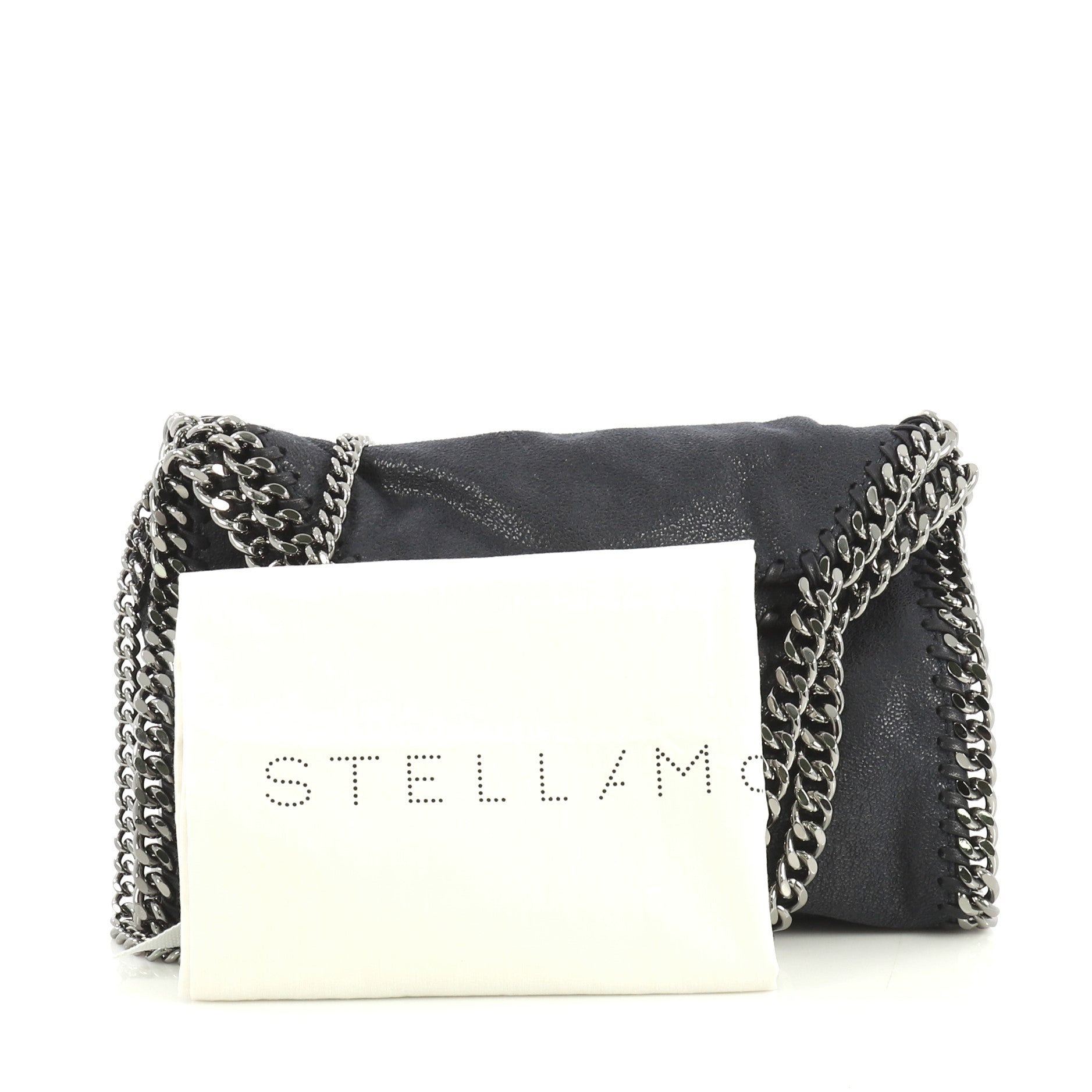 Falabella Fold Over Crossbody Bag Shaggy Deer Mini
