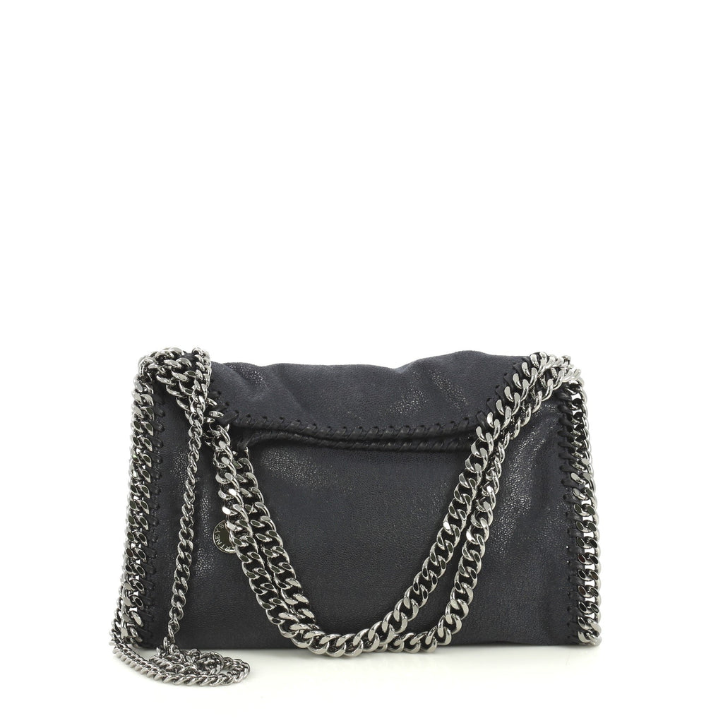 Falabella Fold Over Crossbody Bag Shaggy Deer Mini