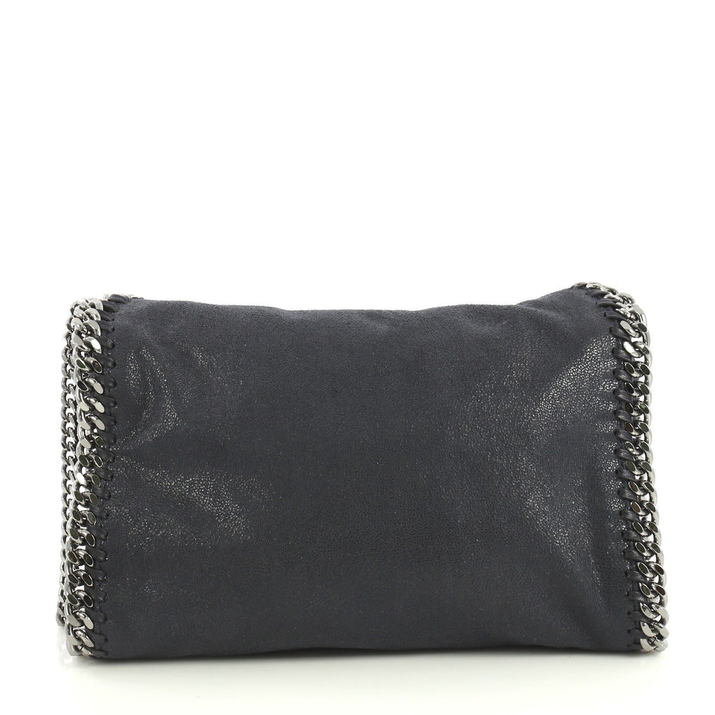 Falabella Fold Over Crossbody Bag Shaggy Deer Mini