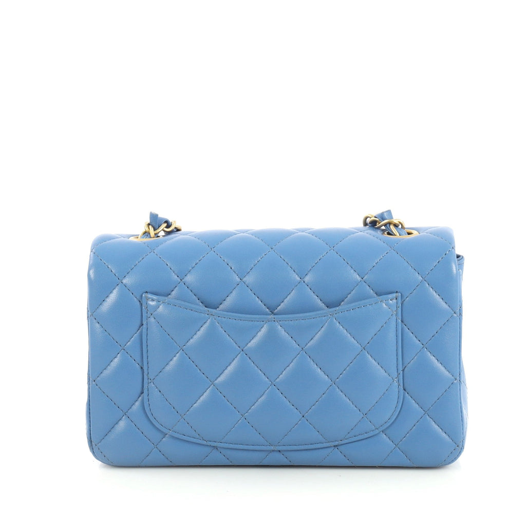 Classic Single Flap Bag Quilted Lambskin Mini