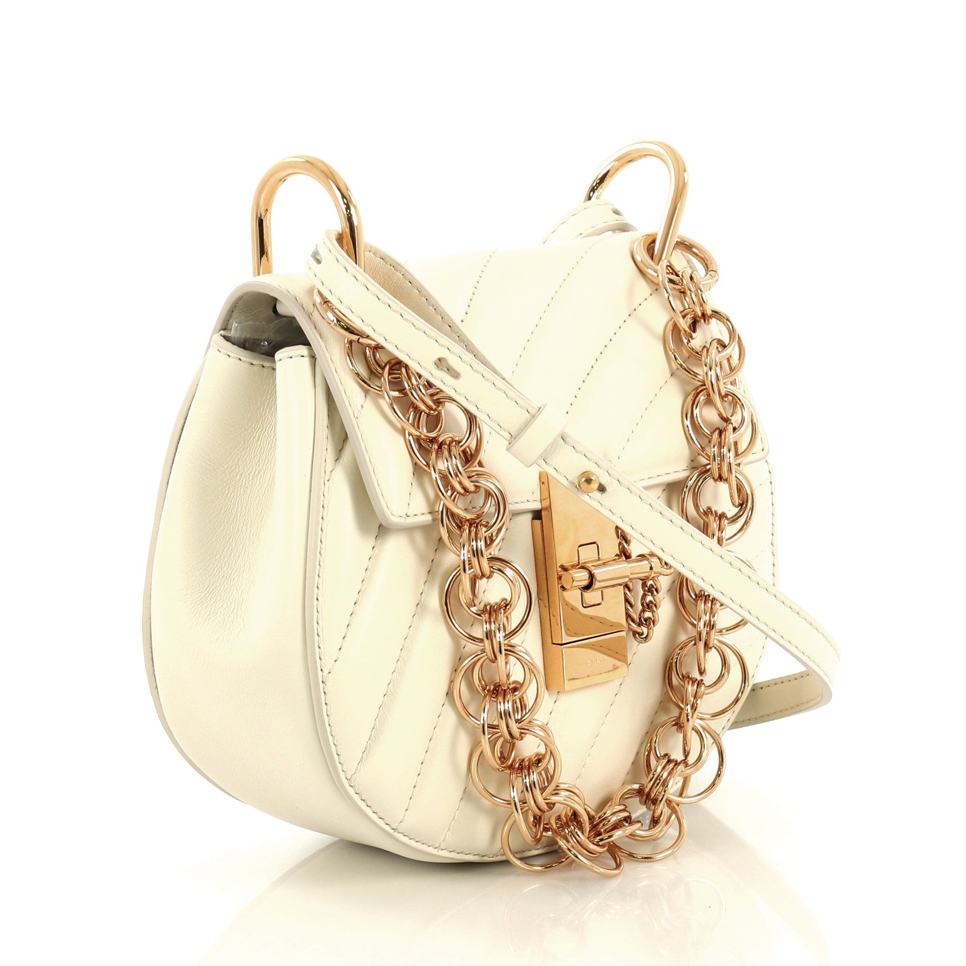 Drew Bijou Crossbody Bag Quilted Leather Mini