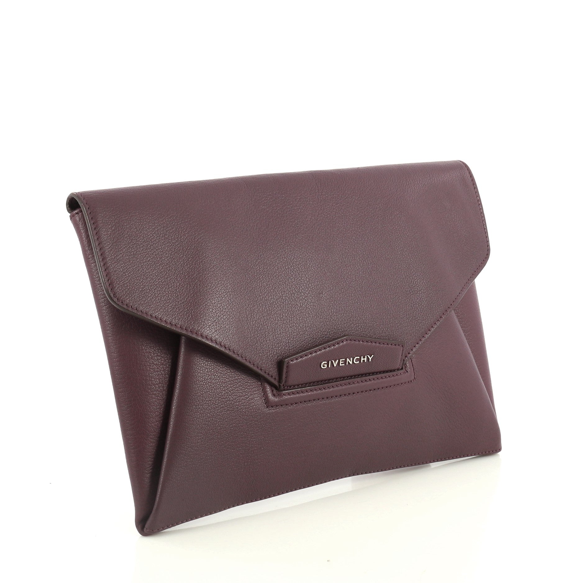 Antigona Envelope Clutch Leather Medium