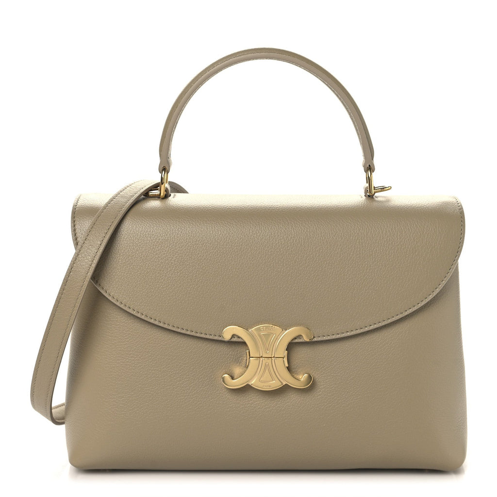 Supple Calfskin Medium Nino Cappuccino