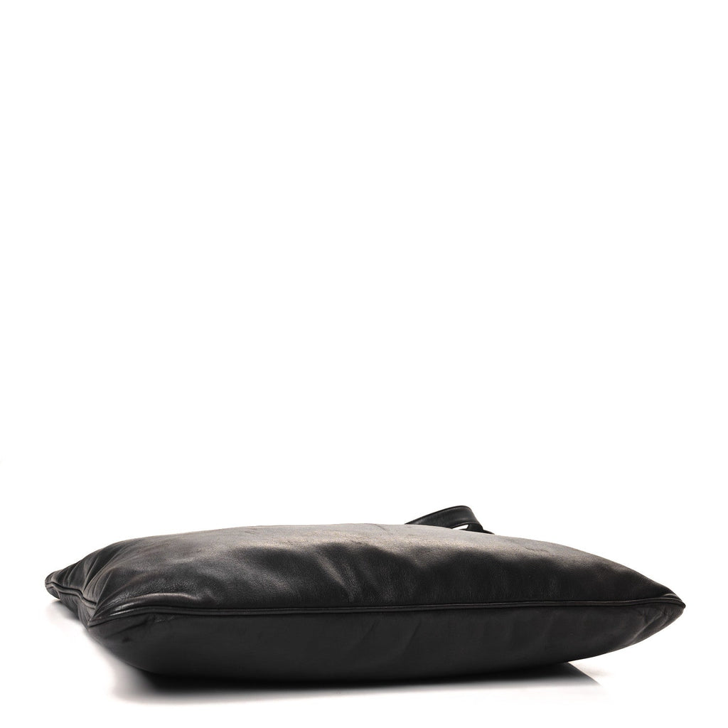 Lambskin Timeless CC Shoulder Bag Black