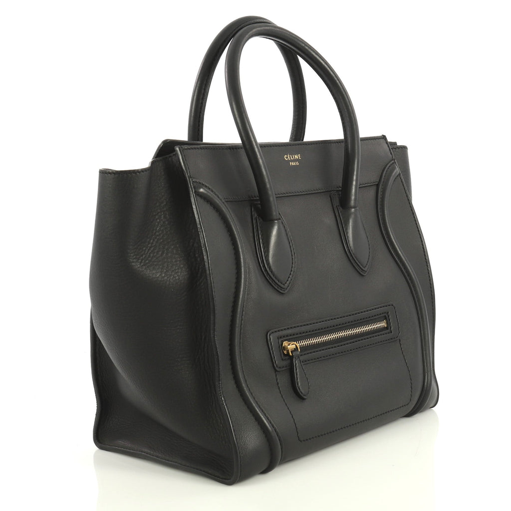 Luggage Handbag Smooth Leather Mini
