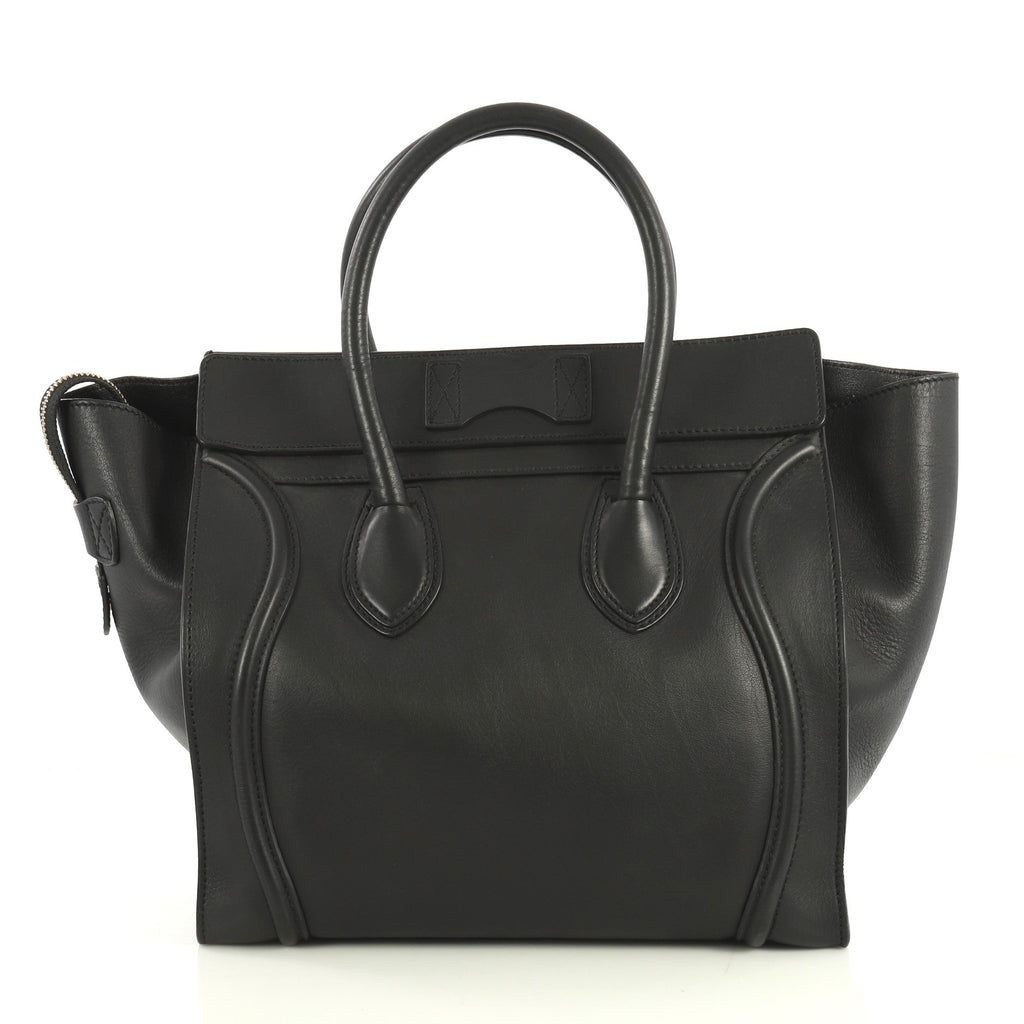 Luggage Handbag Smooth Leather Mini