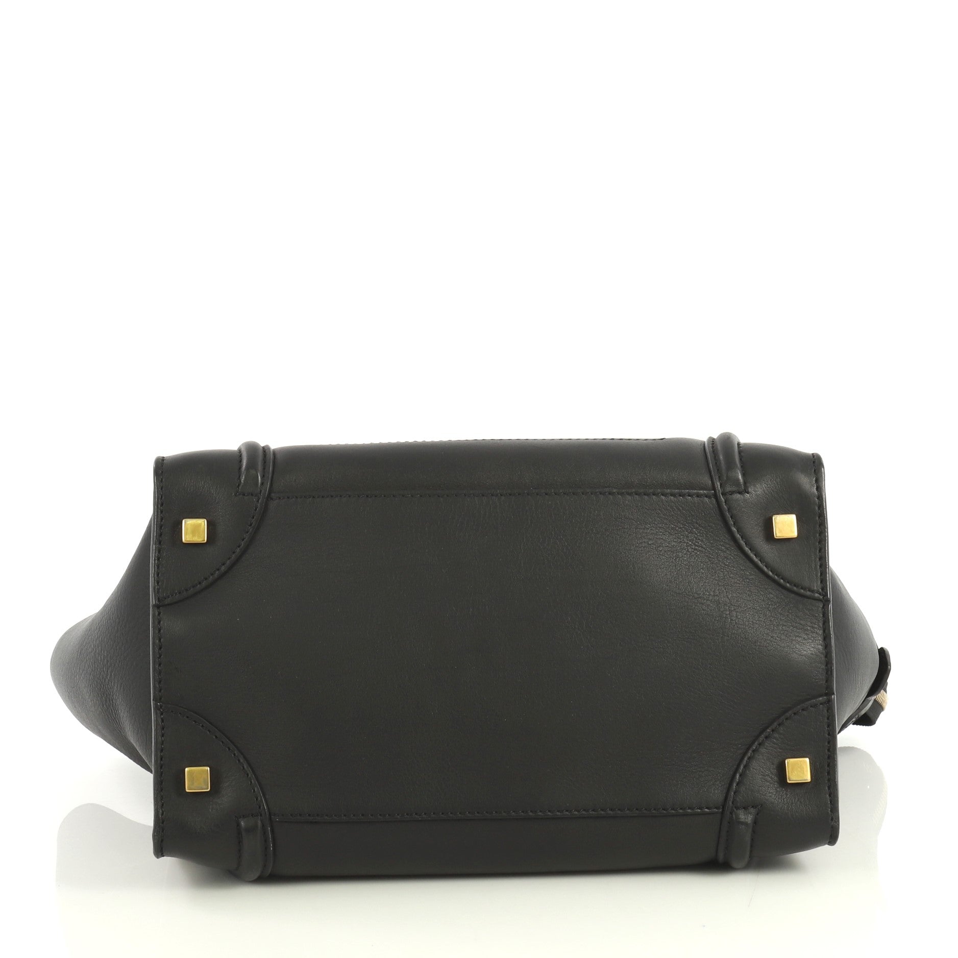 Luggage Handbag Smooth Leather Mini